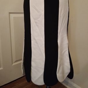 Black and white skirt